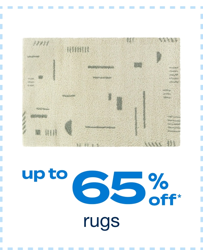 Up to 65% off Rugs