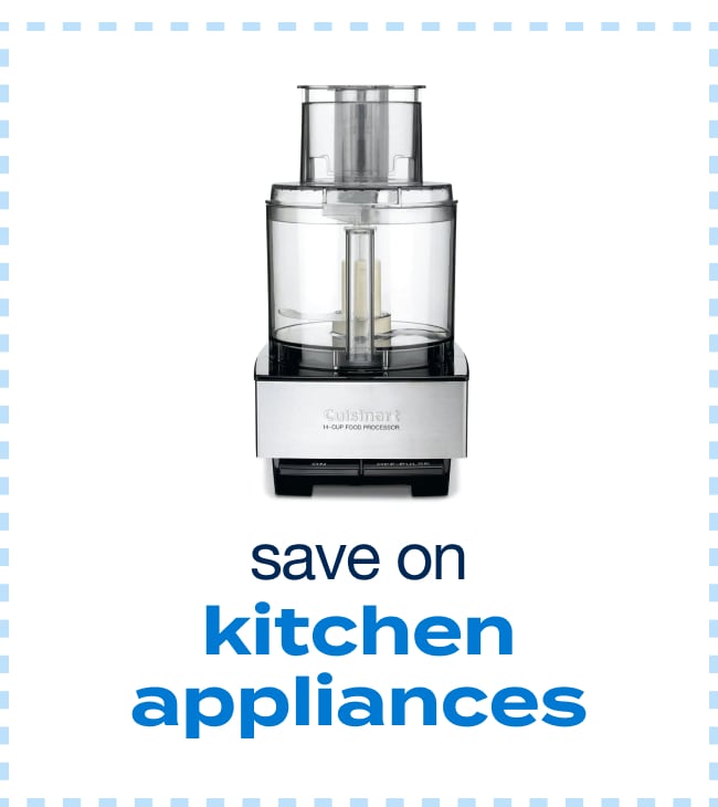 save on kitchen appliances