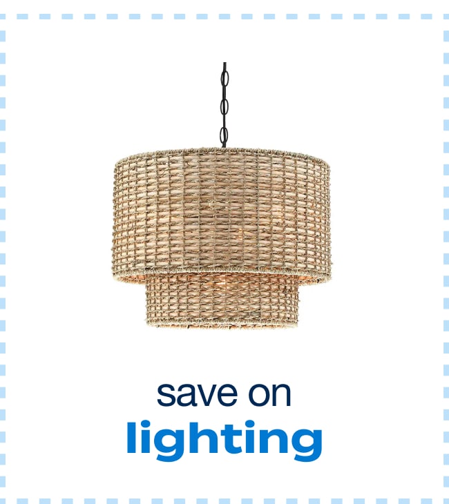 save on lighting