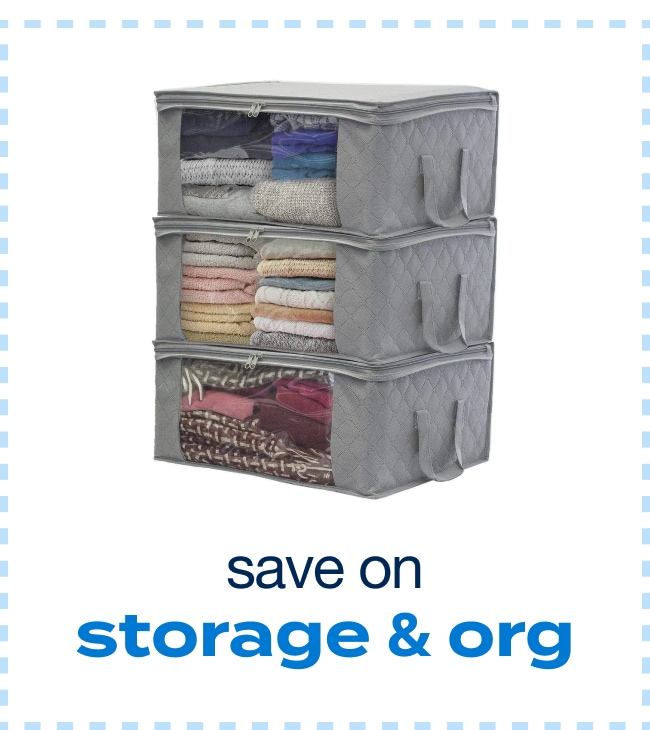 save on storage & org