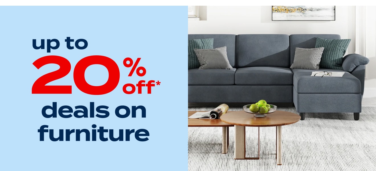 Up to 20% Off Deals on Furniture