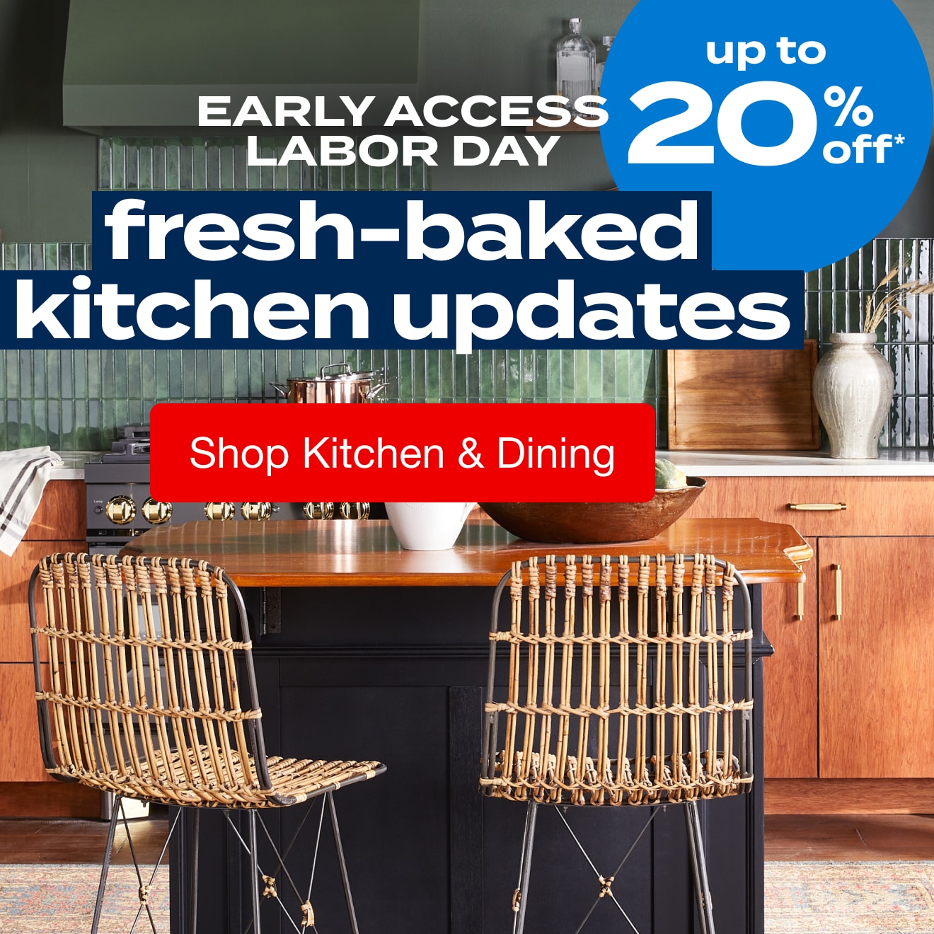 Up to 20% Off Kitchen & Dining