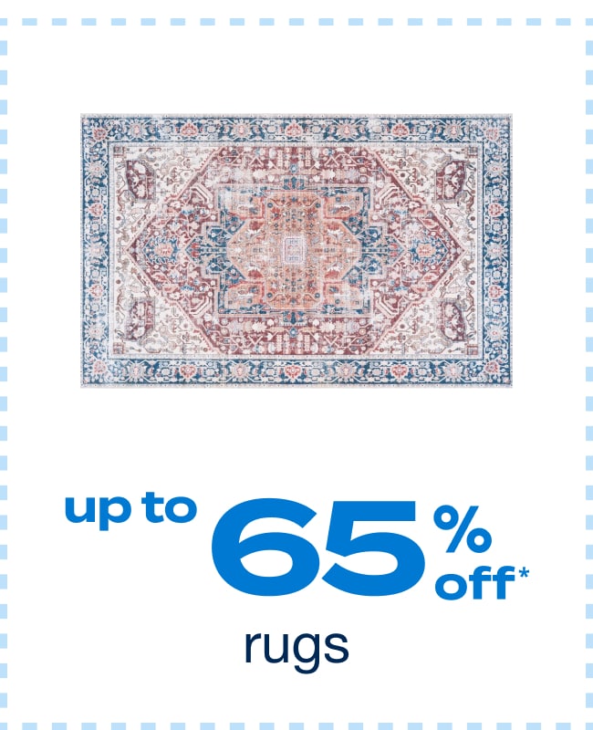 Up to 65% off Rugs