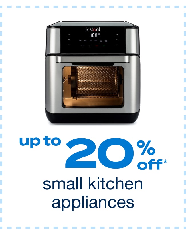 Up to 20% off Small Kitchen Appliances