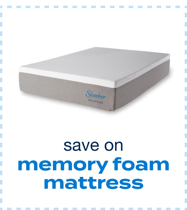 Save on Memory Foam Mattresses