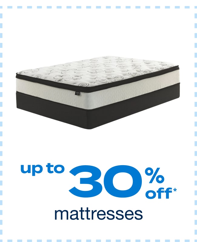 Up to 30% off Mattresses