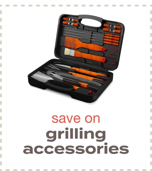 Save on Grilling Accessories