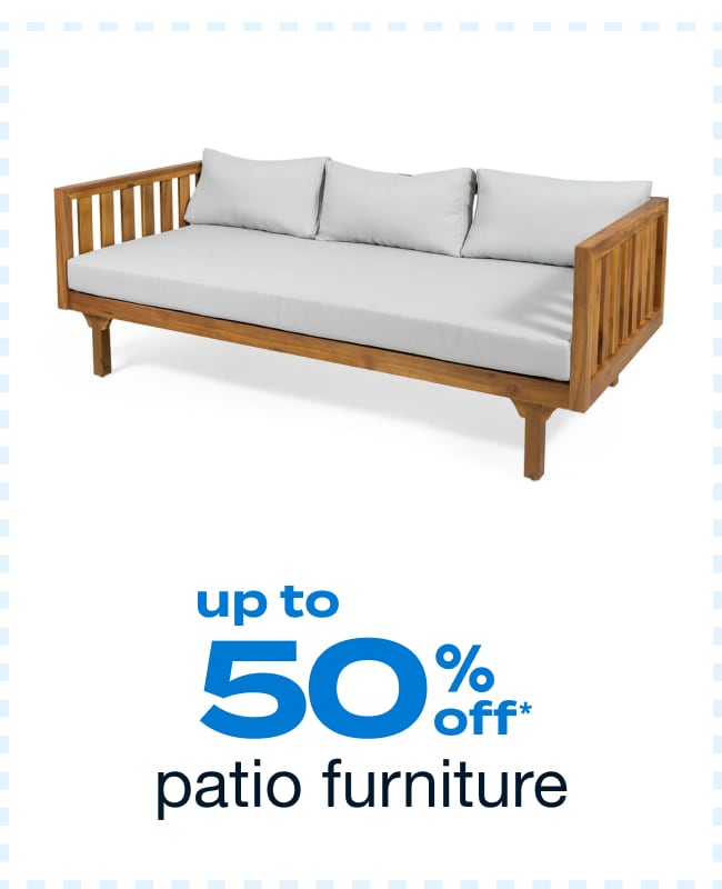 Up to 50% Off Patio Furniture