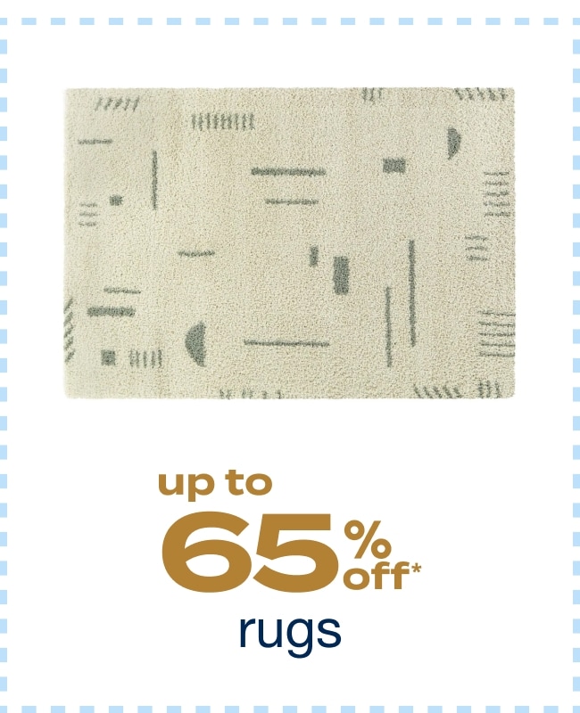 Up to 65% off Rugs