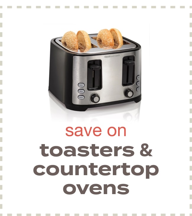 save on toasters & countertop ovens