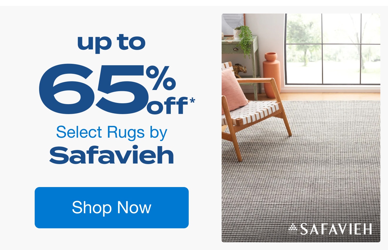 Up to 65% off Select Rugs by Safavieh*
