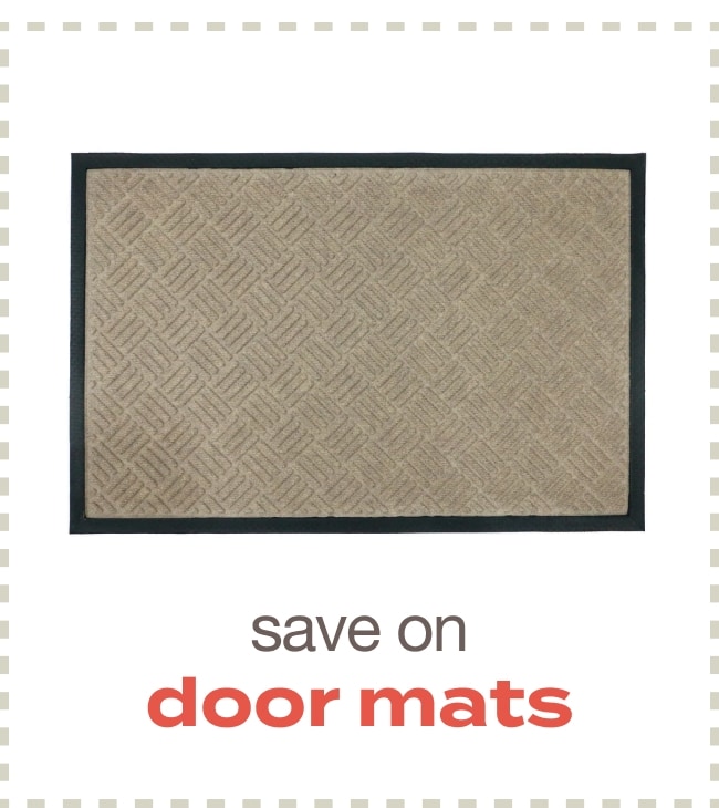 save on doors mats