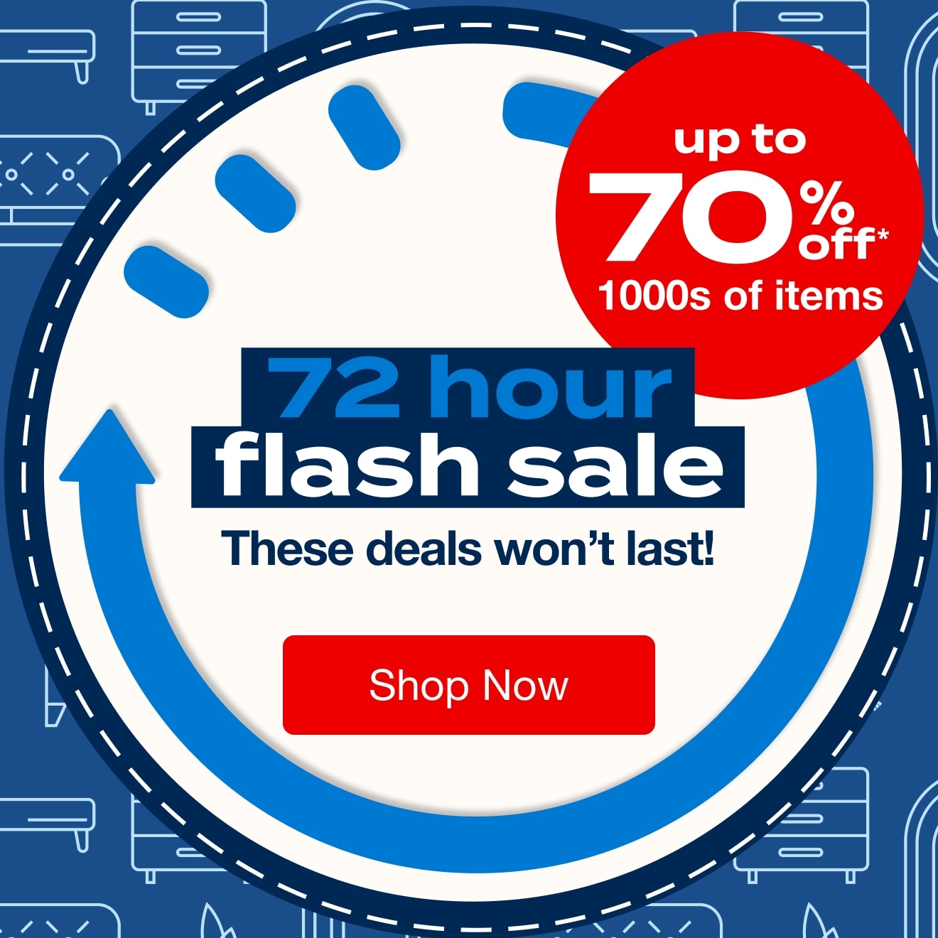 72 HOUR FLASH SALE STARTS NOW