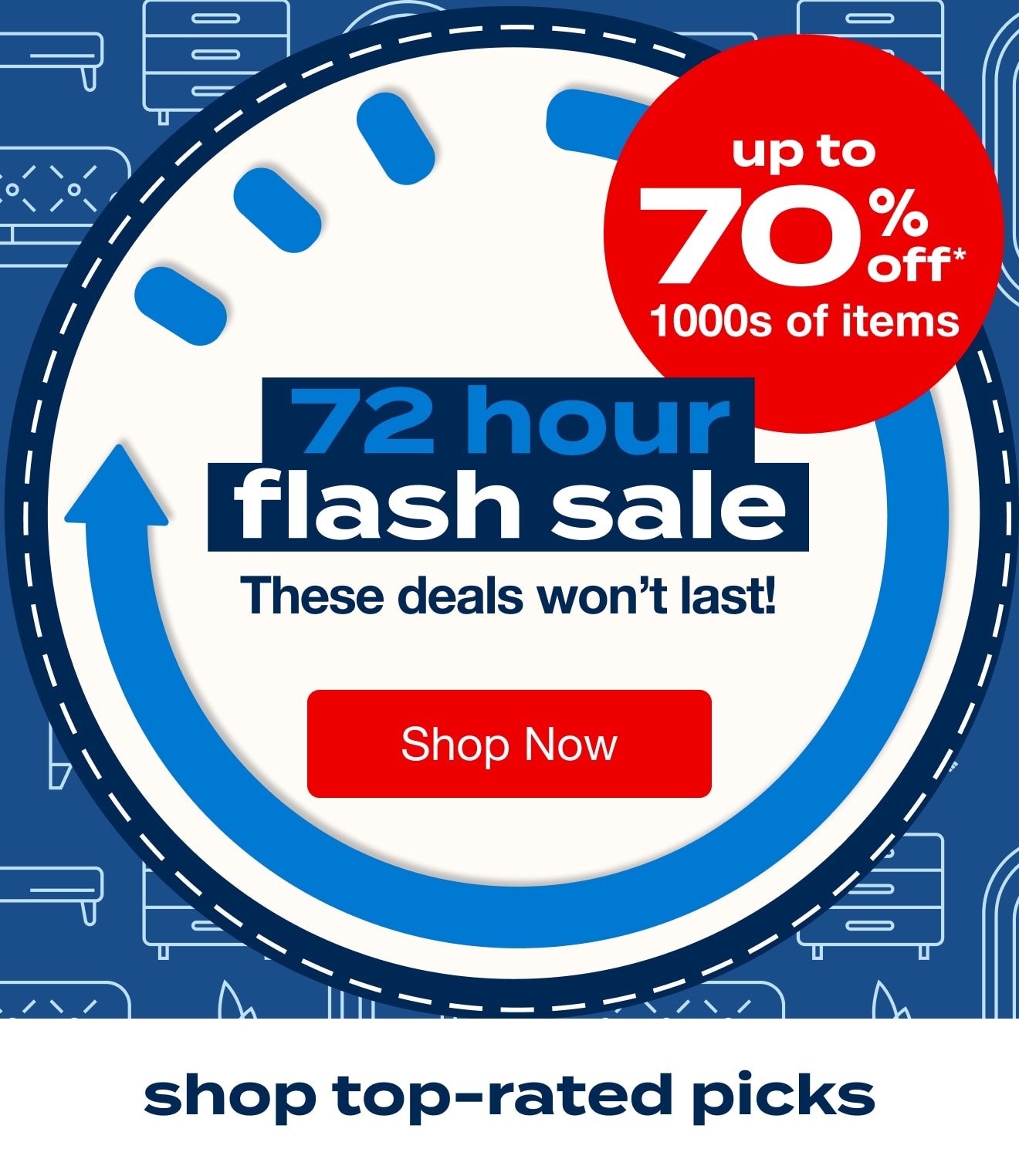 72 Hour Flash Sale - Shop Our Top Rated Picks