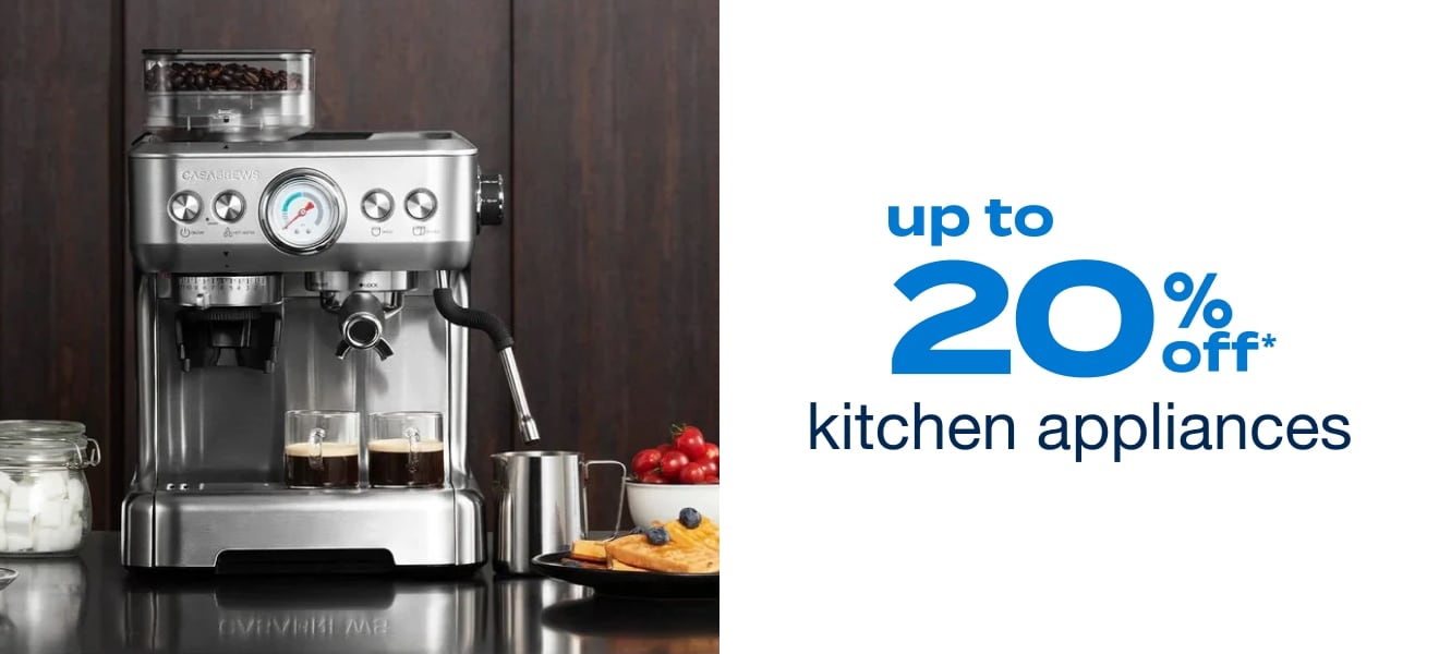 Up to 20% Kitchen Appliances