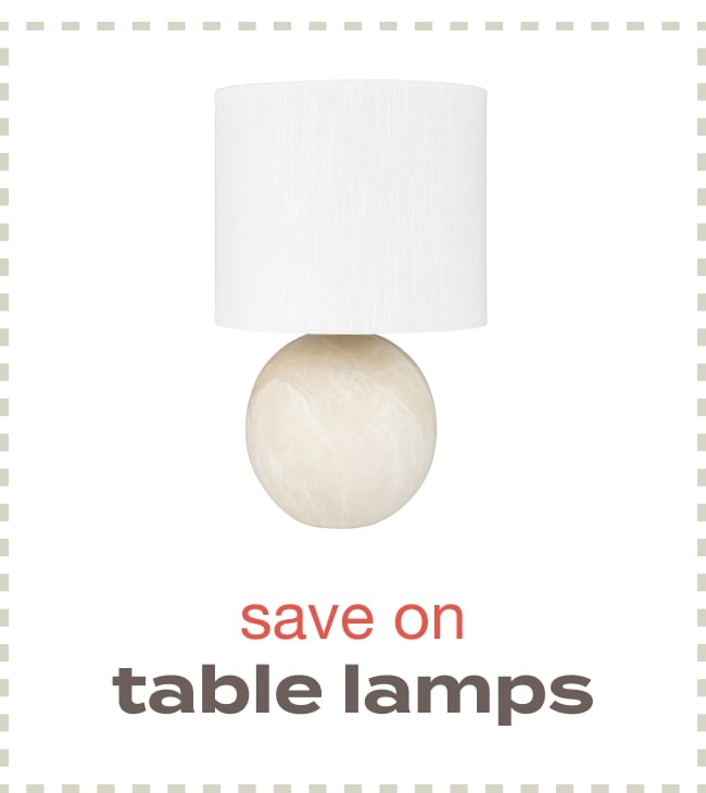 save on table lamps