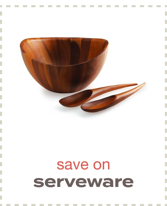 save on serveware