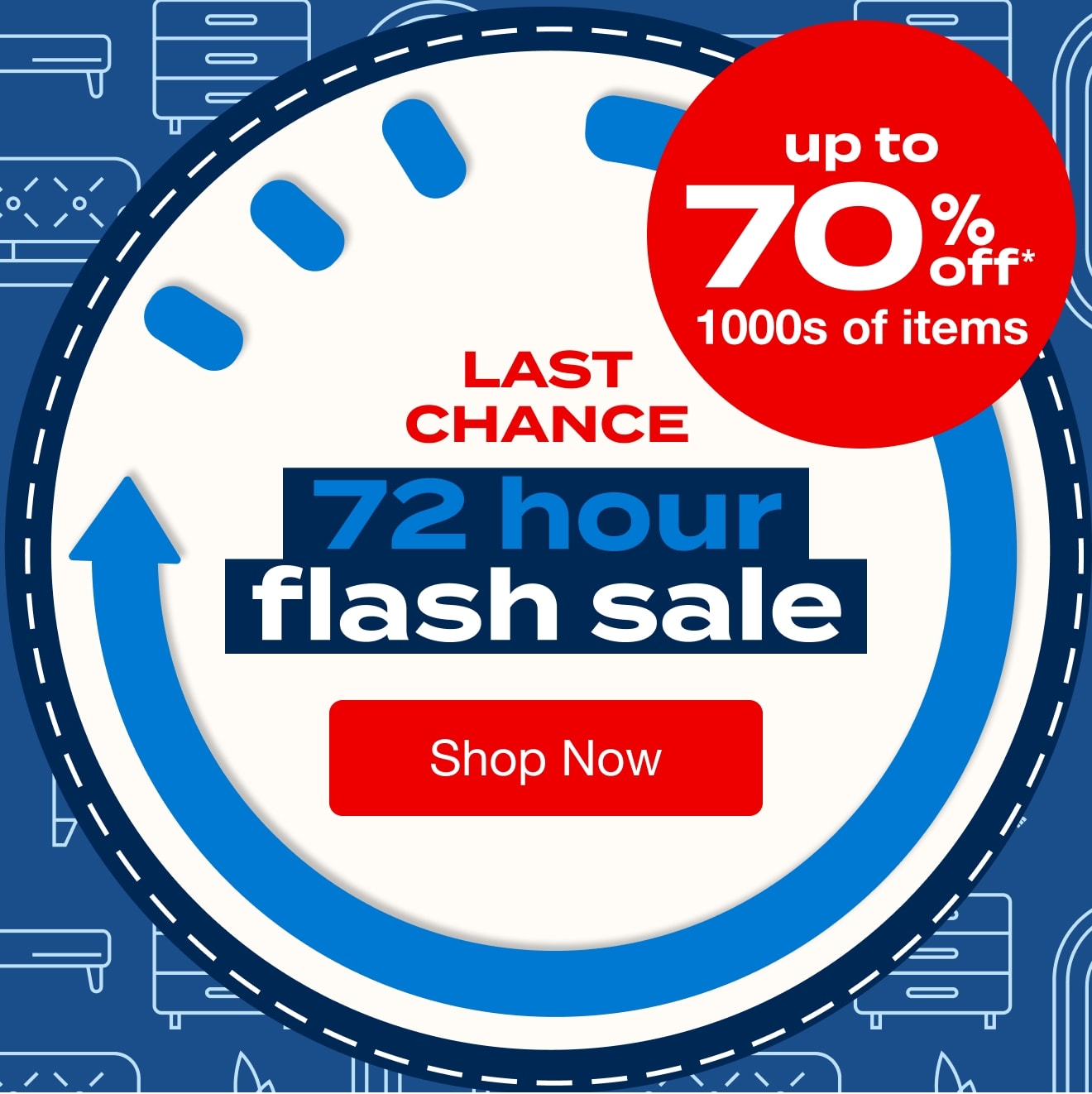 72 Hour Flash Sale HOURS LEFT 