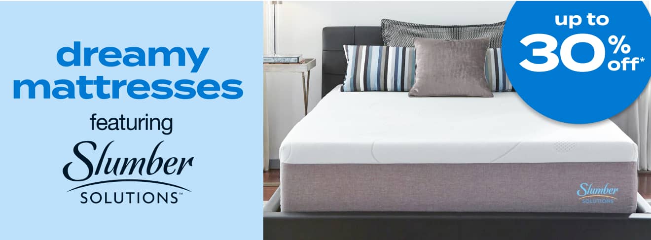 Dreamy Mattresses featuring Slumber Solutions