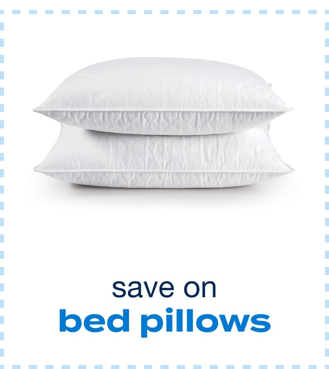 Save on Bed Pillows