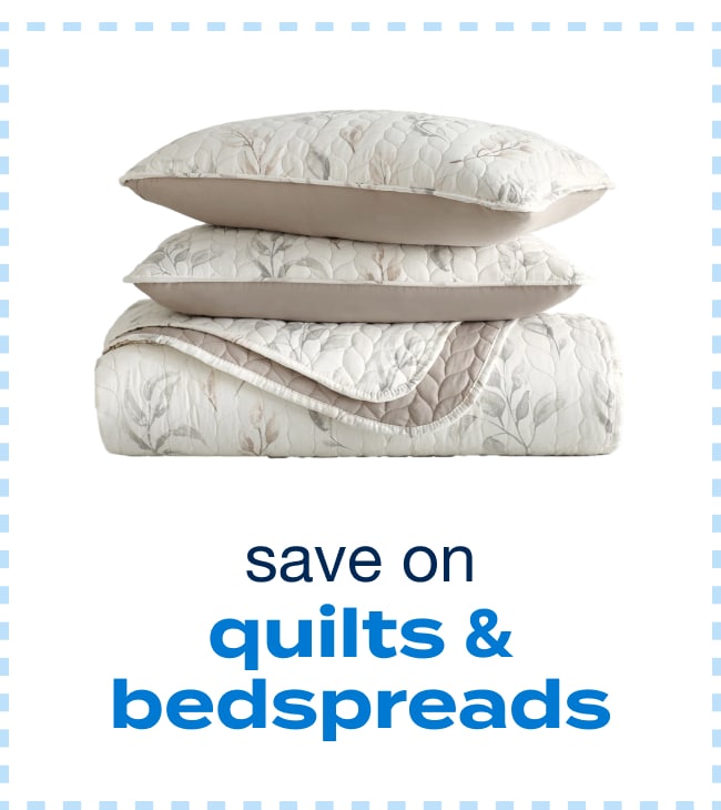 Save on Quilts & Bedspreads