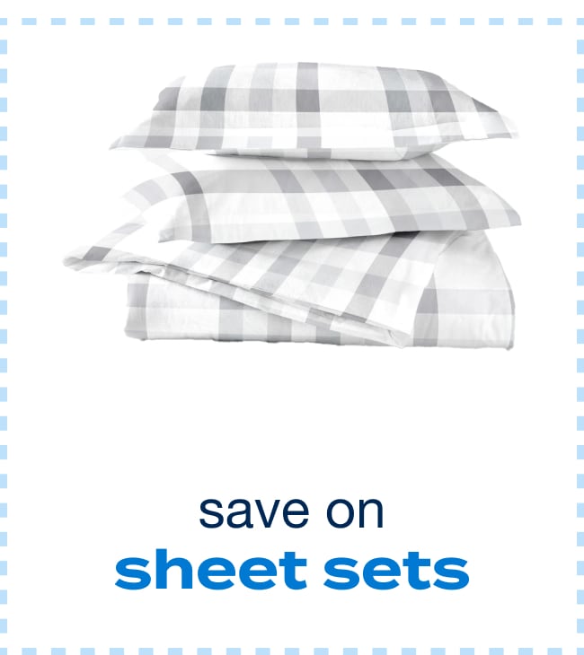 Save on Sheet Sets