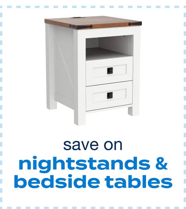 Nighstands and Bedside Tables