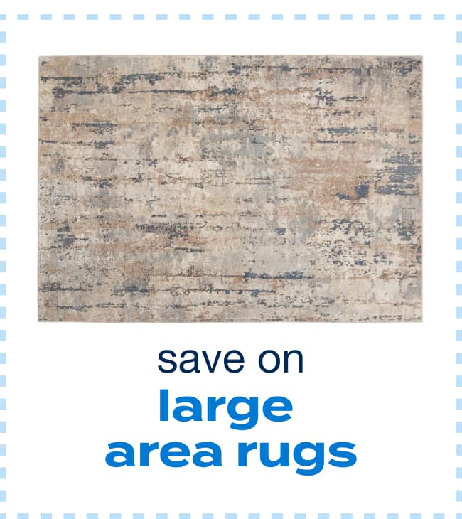 Large Area Rug 8x10 & up