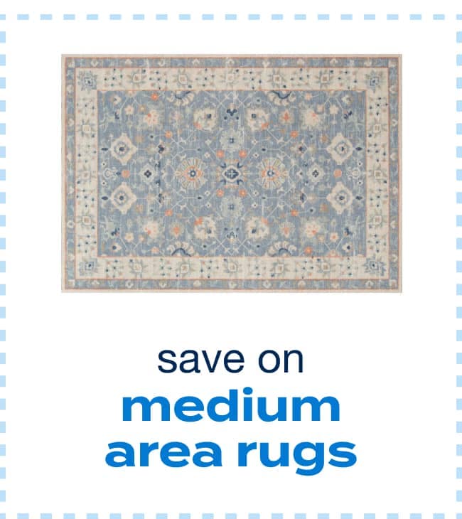 Medium Area Rug 5x8 - 6x9