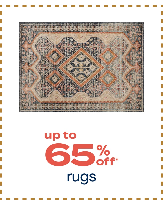 Up to 65% off Rugs