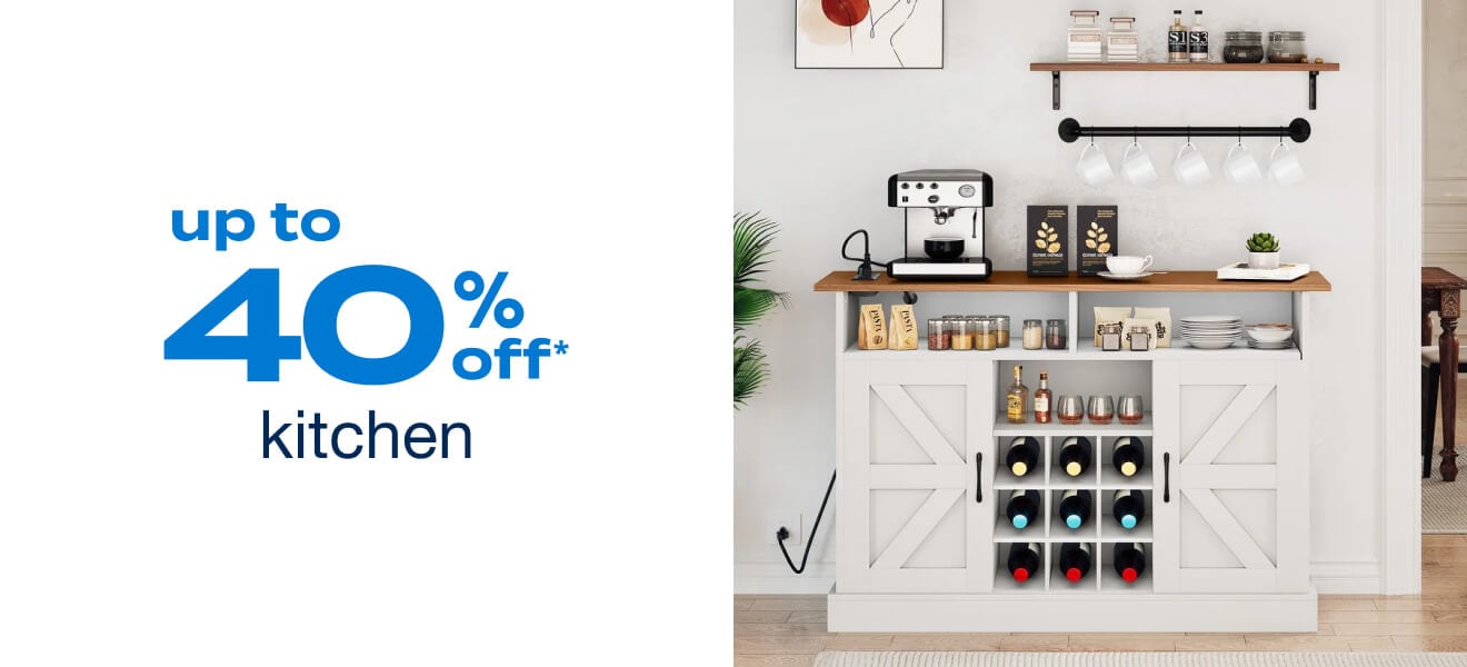 Up to 40% Off Kitchen