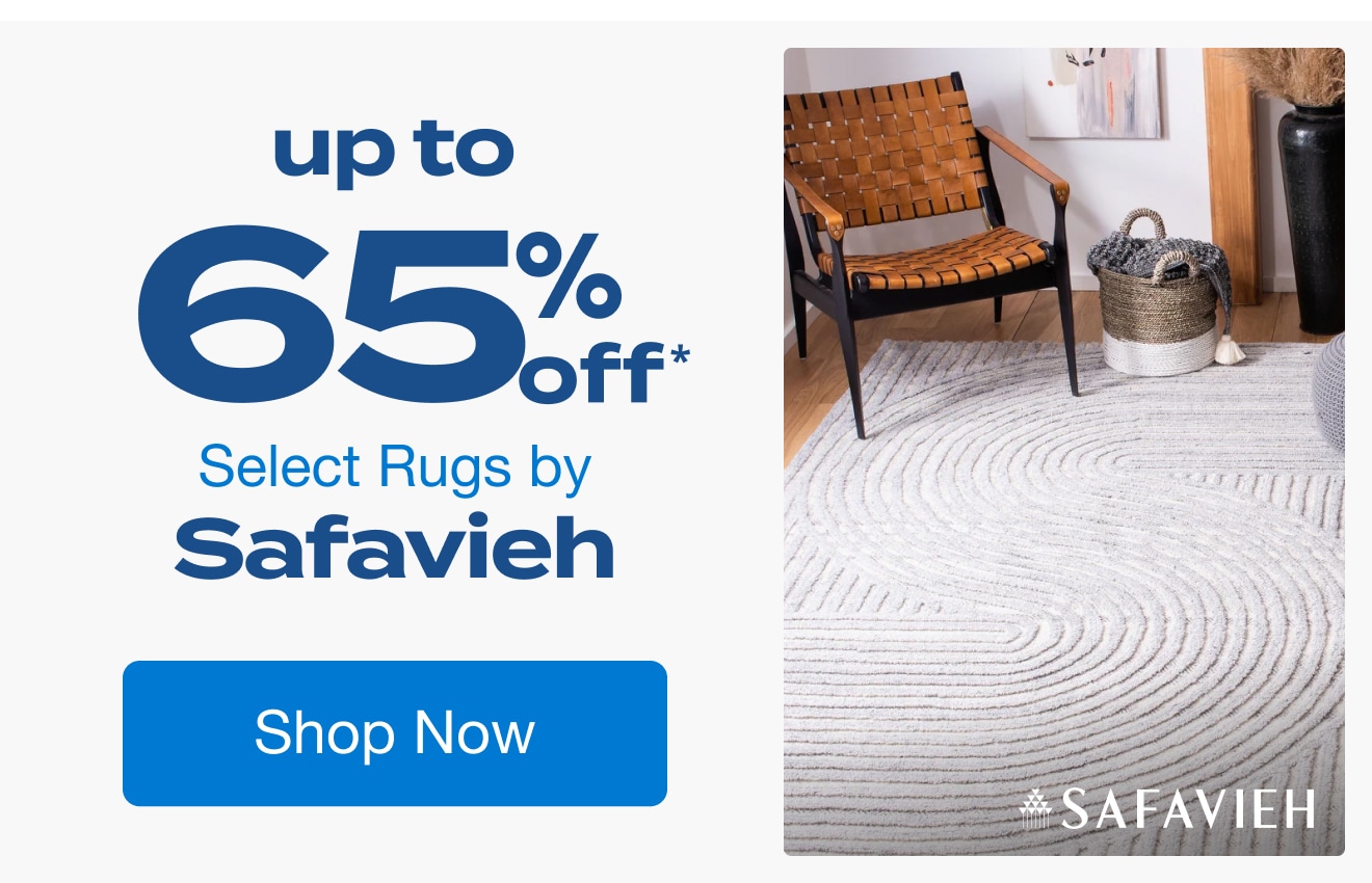 Up to 65% Off Select Rugs by Safavieh*