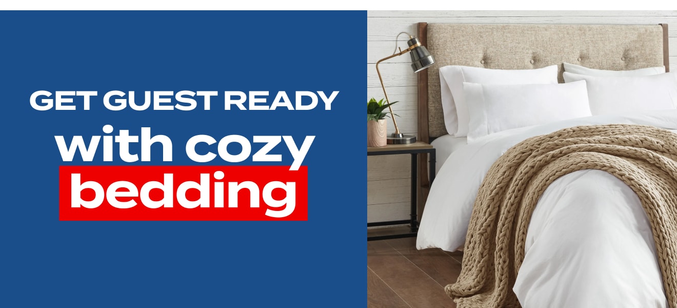 Get Guest Ready with Bedding