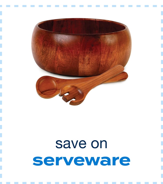 Save on Serveware