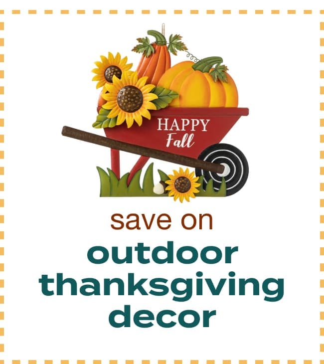 Outdoor Thanksgiving Decor