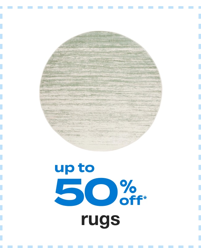 Up to 50% Off Rugs