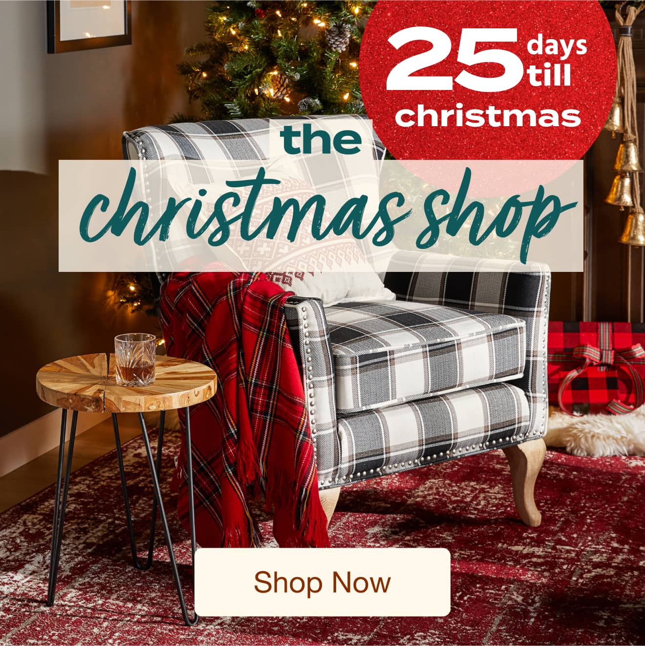 Christmas Shop Is Open - Up to 35% Off Holiday Decor