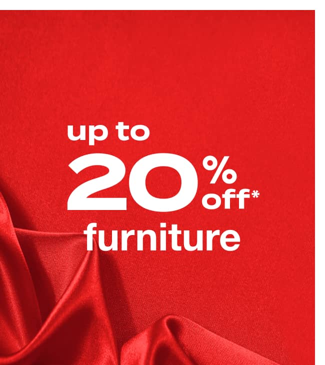 Up to 20% Off Furniture