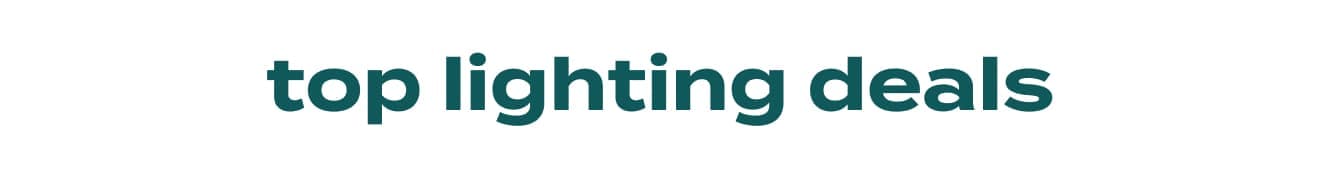 Top Lighting Deals