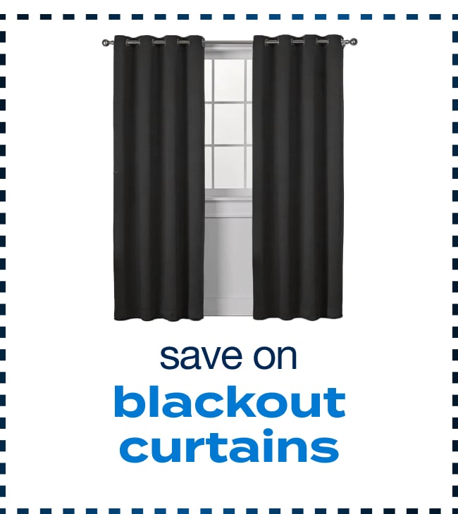 Save on Blackout Curtains