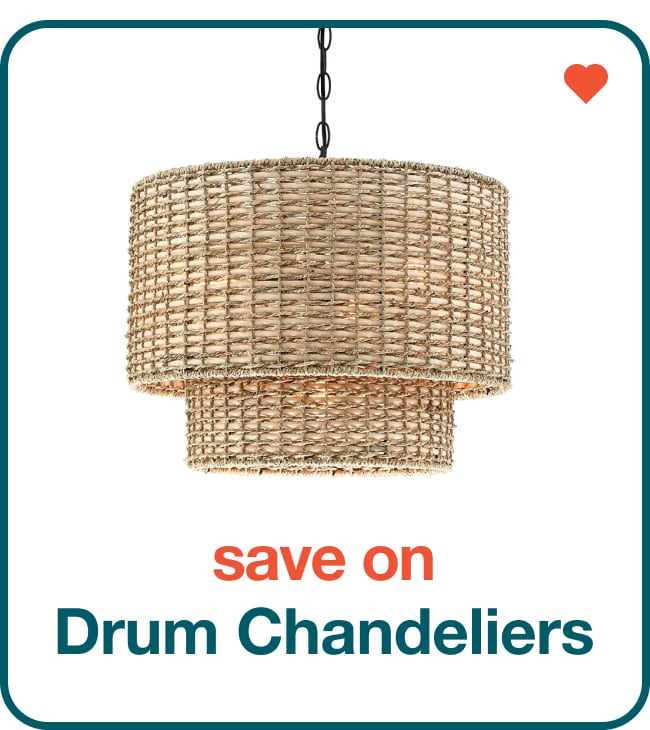 Save on Drum Chandeliers - Shop Now!