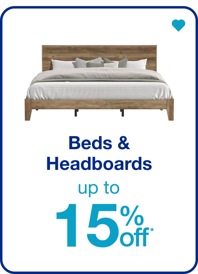 Beds & Headboards — Shop Now!