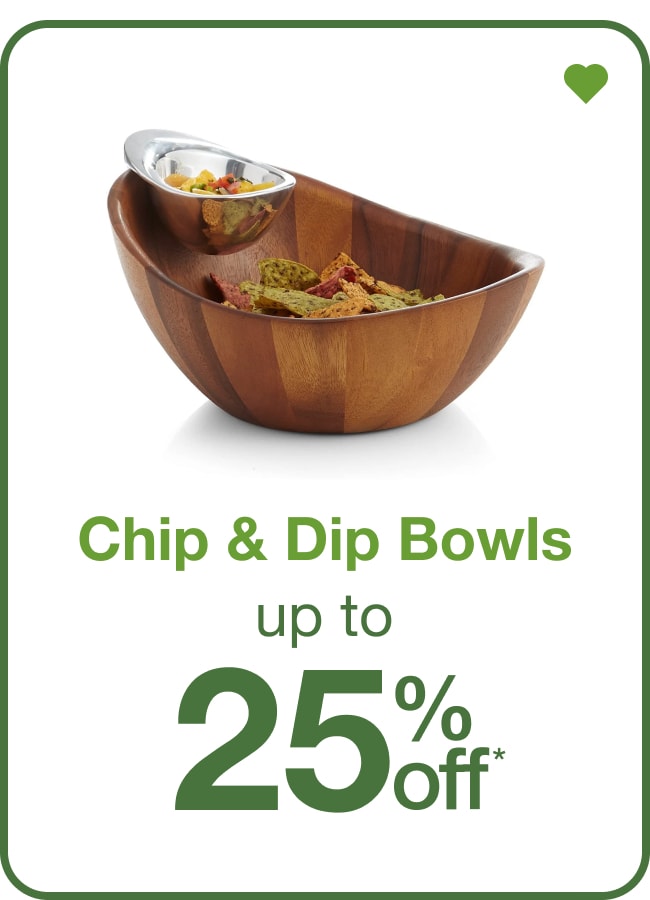 Chip & Dip Bowls — Shop Now!