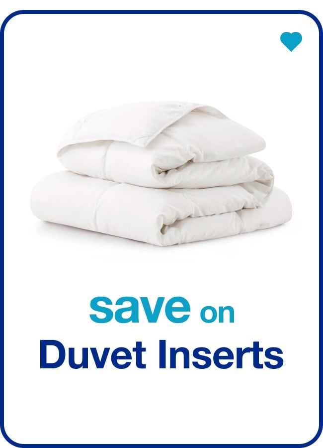 save on Duvet Inserts