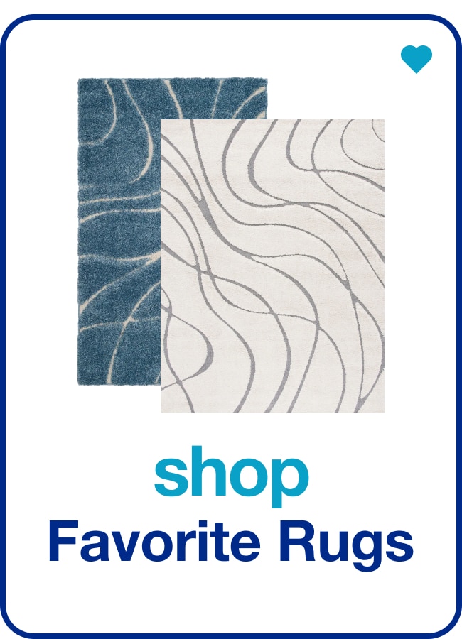 Favorite Rugs — Shop Now!