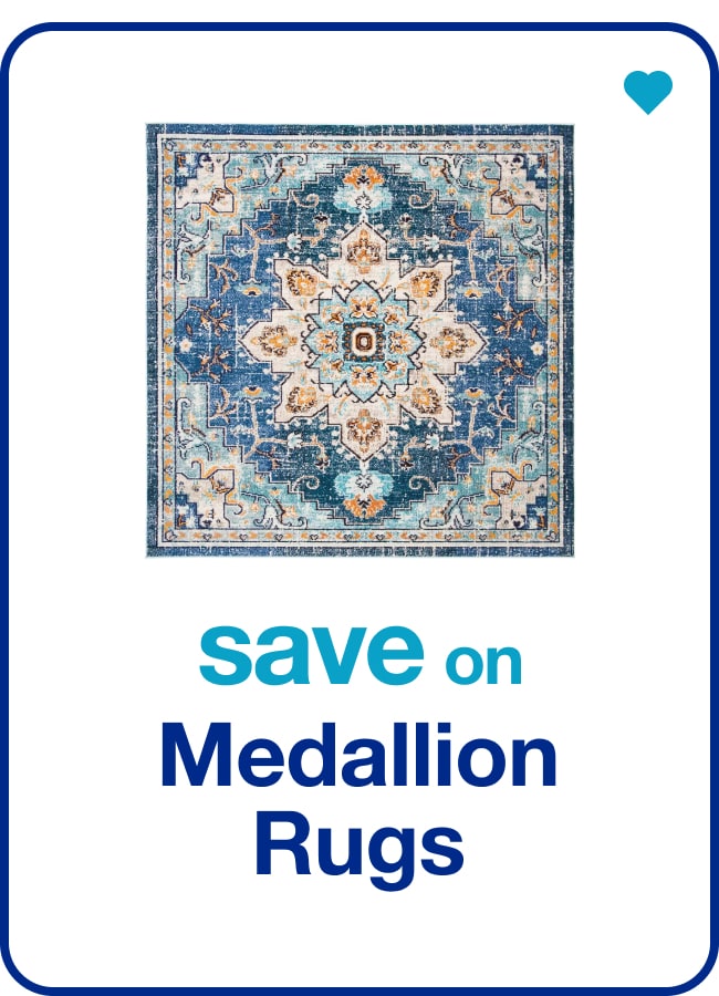 Medallion Rugs — Shop Now!