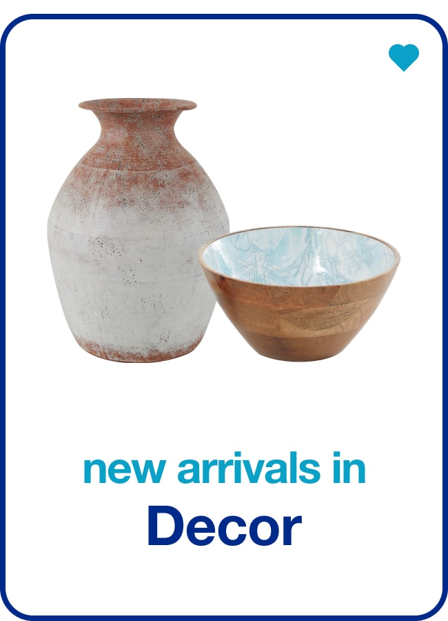 New Arrivals in Decor — Shop Now!