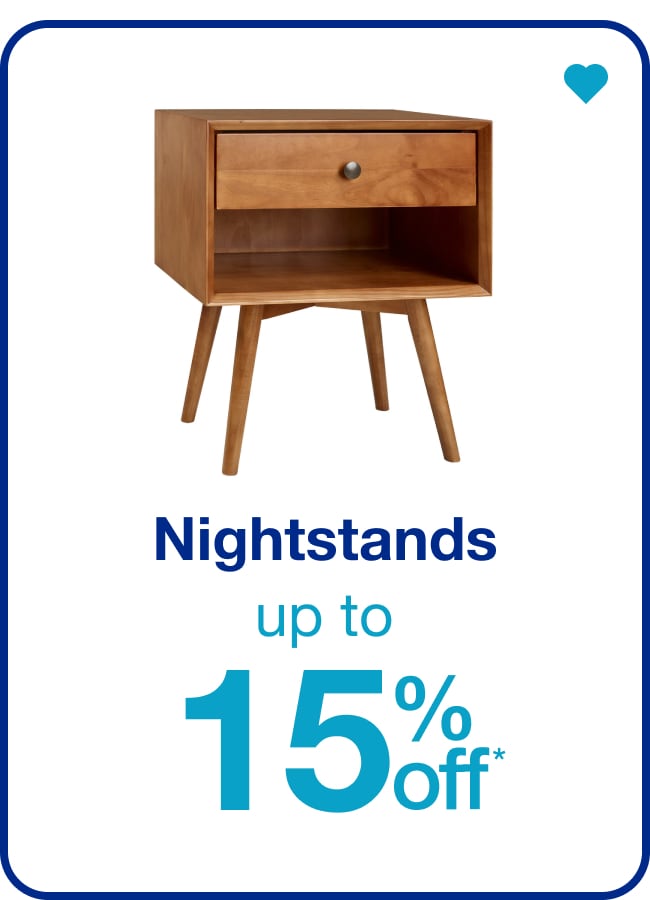 Nightstands — Shop Now!