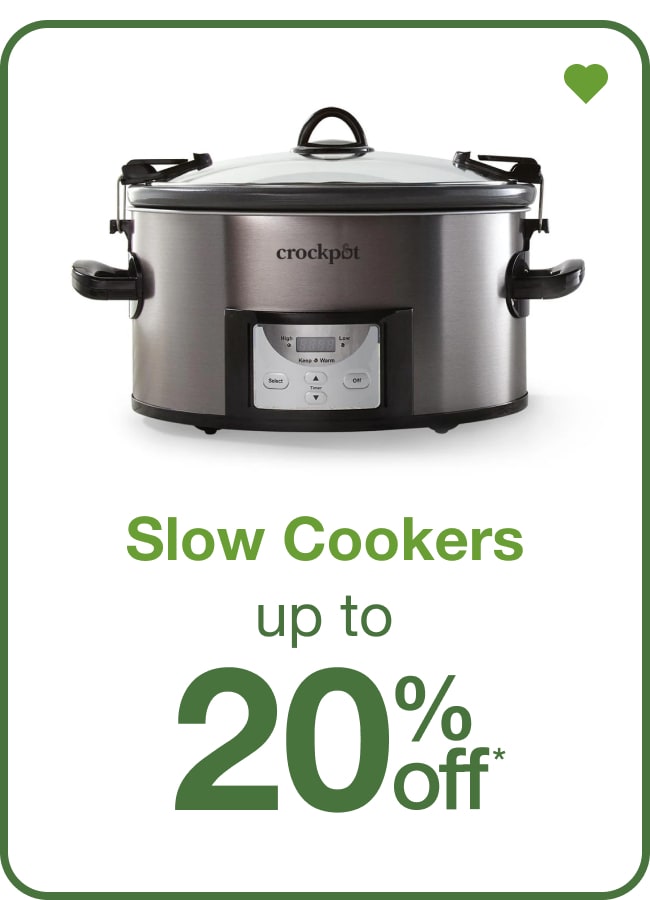 Slow Cookers — Shop Now!
