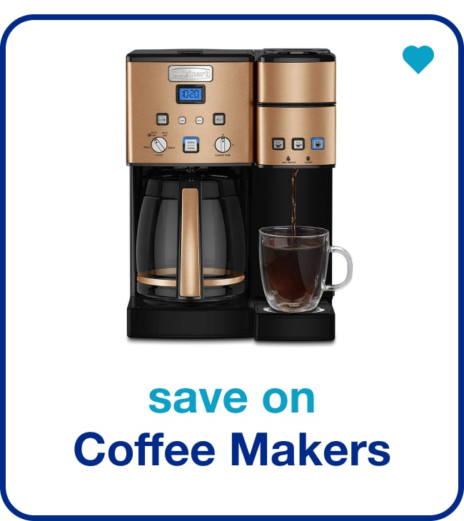 save on coffee makers